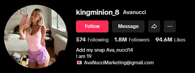 Who is Ava Nucci? - Favikon
